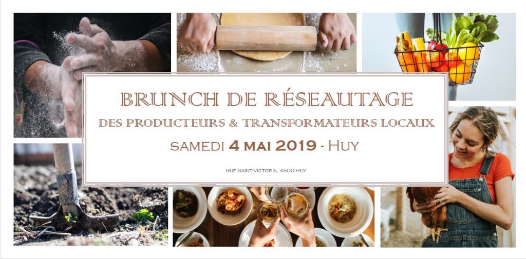 Invitation au brunch de réseautage du 4 mai 2019